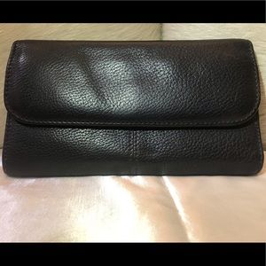 Coach leather wallet